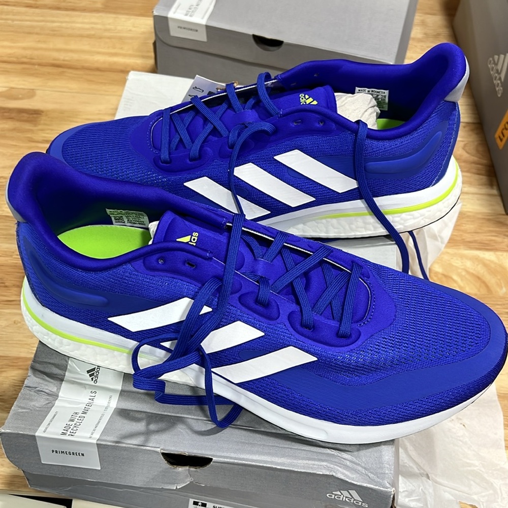 Adidas SUPERNOVA running SHOES blue sneakers men’s